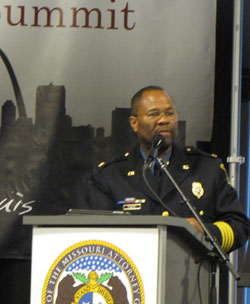 Kansas City Police Chief Darryl Forte at the Urban Summit. 