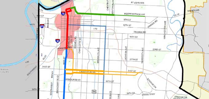 Streetcar expansion funding district