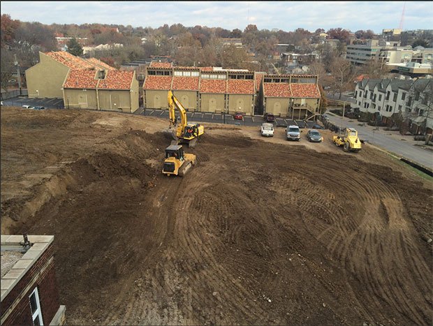 Progress on the redevelopment of Swinney School as a mixed use development. Photo courtesy Chip Walsh, Swinney Development Partners. 
