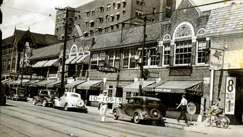 The 3500 block of Troost in 1940. Do you remember any of these businesses?