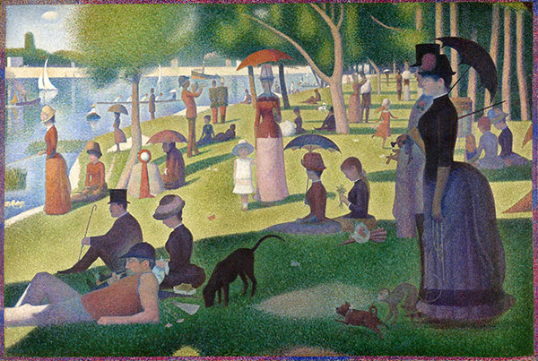 A Sunday on La Grand Jatte by Georges Seurat.