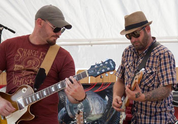 Matt Breit and Ryan Wisner of the band Interstate 49.