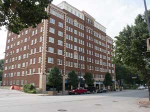 Residents are about to move into the newly-renovated Ambassador Apartments in the Uptown Arts District.