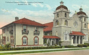 Visitation Church around 1920.