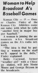 A Sept. 16, 1964 Maryville Daily Forum article. 