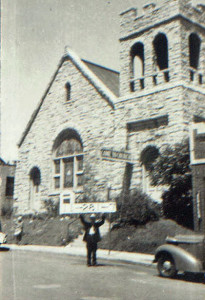 The Hyde Park Christian Church in 1940.