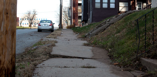 It was complaints about cracks and other sidewalk problems that led Ithaca, New York to develop a new policy on sidewalk repair.