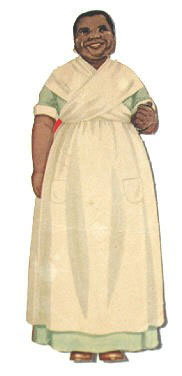 Aunt Jemima paper doll. Courtesy National Museum of Toys and Miniatures.