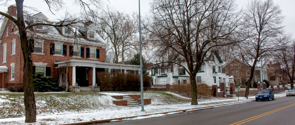 The 4300 block of Warwick holds an important place in Kansas City history. When well-known civic and business leaders moved into these large homes between 1900 and 1915, they helped spur a movement to the newly-developing south side. 