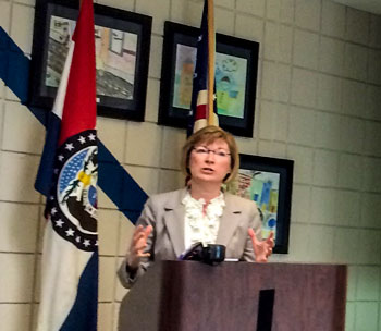 Jackson County Prosecutor Jean Peters Baker said the earnings tax is vital to law enforcement.