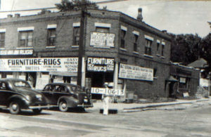 A business at the corner of Troost and 37th in 1940.