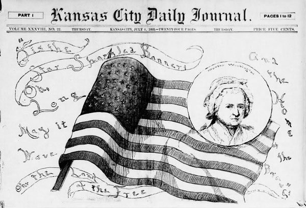 In 1895, the Kansas City Journal celebrated the Fourth of July with a special issue completed edited by women. The issue was a novelty in a male-dominated world of journalism, and received mixed reviews for its coverage and analysis of events from temperance to suffrage to the role of the “new woman.”