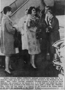  Another little slice of history on the block comes from 1956 newspaper clippings, which recorded the visit of Opera great Maria Callas to perform a concert for the Friends of Art of the Nelson Gallery. She was greeted at the airport by her friend David Stickelber, who lived south of the McCune home at 5311 Oak.