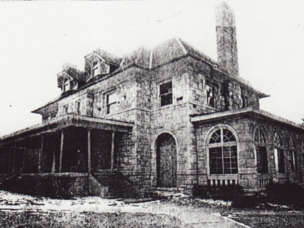 The Henry Fowler residence once stood at the corner of se corner of Main and Armour, serving as a union hall after 1940 and demolished in 1995.