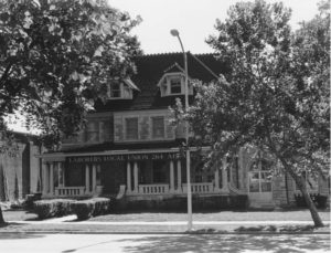 The former Fowler residence in 1969. 