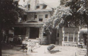 The Preston family lived at 3628 Paseo as early as 1910. John Preston was a millinery merchant. They shared the home with another family in the 1920s. By 1930, John had passed away, but wife Malvena still lived there with her granddaughter and a lodger. Several other families rented sections of the house that year. 