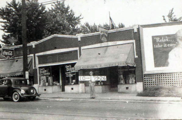The Gershon & Schiff Meat Market at 4215 Troost was a convenient shop for local residents. 